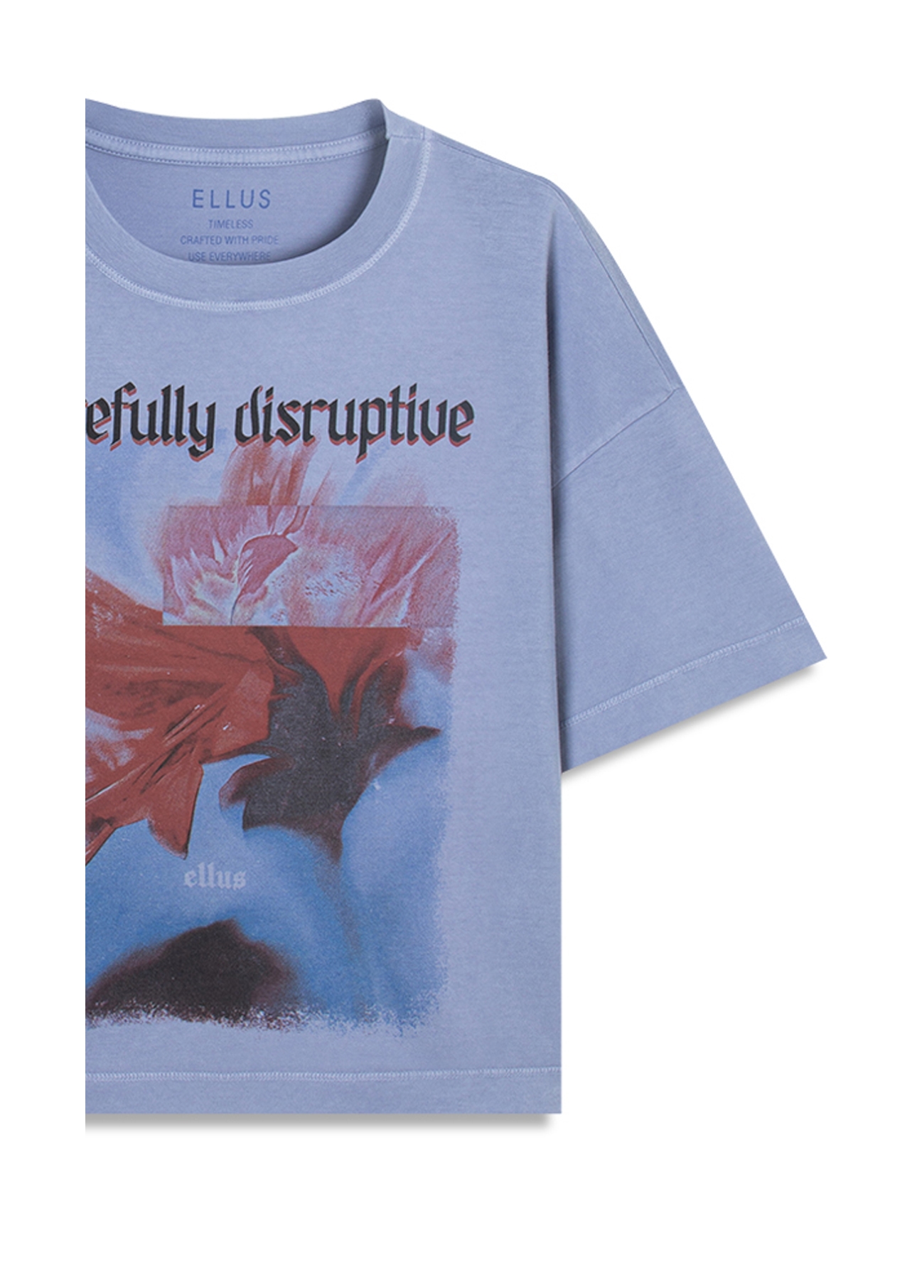 Blusa Gaze Gracefully Disruptive Azul Pervante
