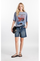 Blusa Gaze Gracefully Disruptive Azul Pervante