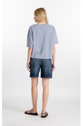 Blusa Gaze Gracefully Disruptive Azul Pervante