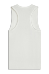 Blusa Gothic Devore Sleeveless Off White
