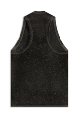 Blusa Gothic Devore Sleeveless Preto