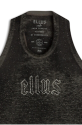 Blusa Gothic Devore Sleeveless Preto