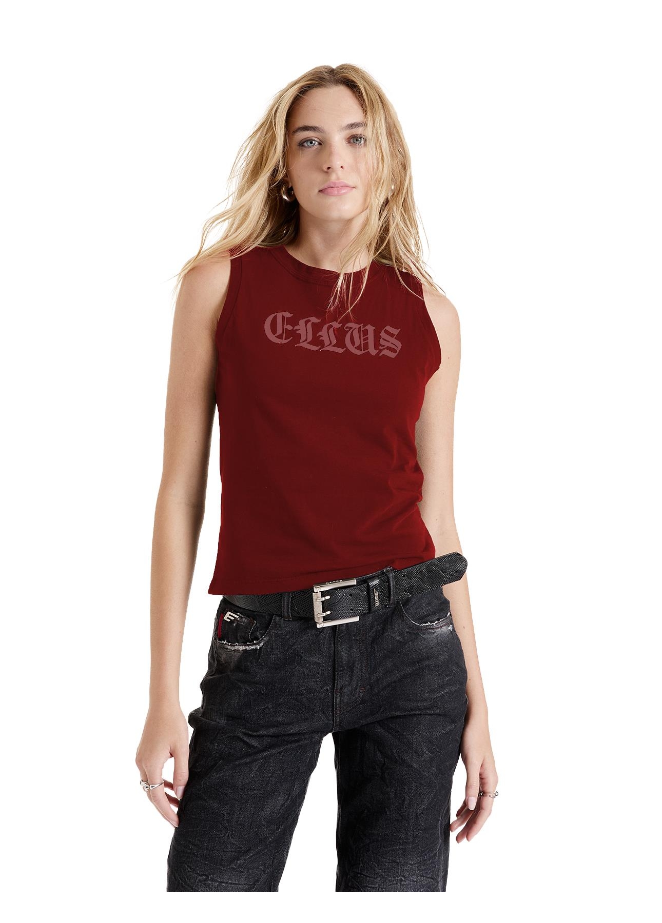 Blusa Gothic Ellus Cereja