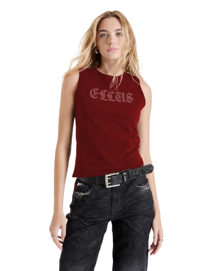 Blusa Gothic Ellus Cereja