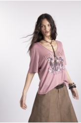 Blusa High Deserto New Rosa Velho