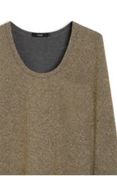 Blusa Hight Neckline Ouro Velho
