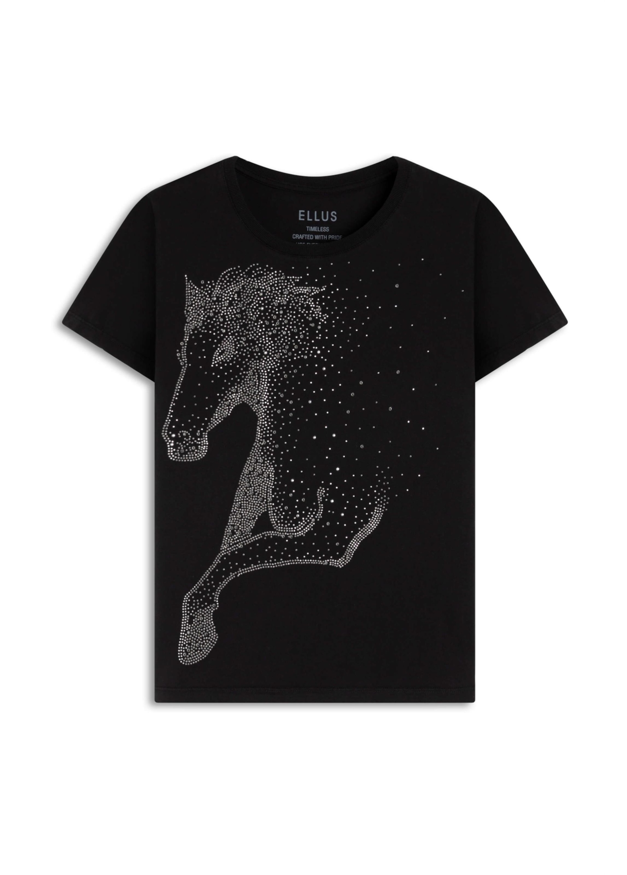 Blusa Horse Shine Preto