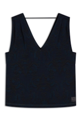Blusa Ikat Neckline Shirt Padrao 5