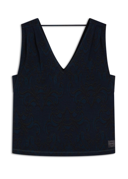 Blusa Ikat Neckline Shirt Padrao 5