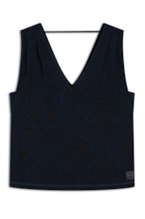 Blusa Ikat Neckline Shirt Padrao 5