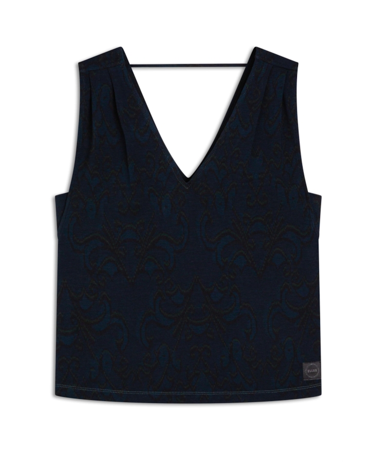 Blusa Ikat Neckline Shirt Padrao 5
