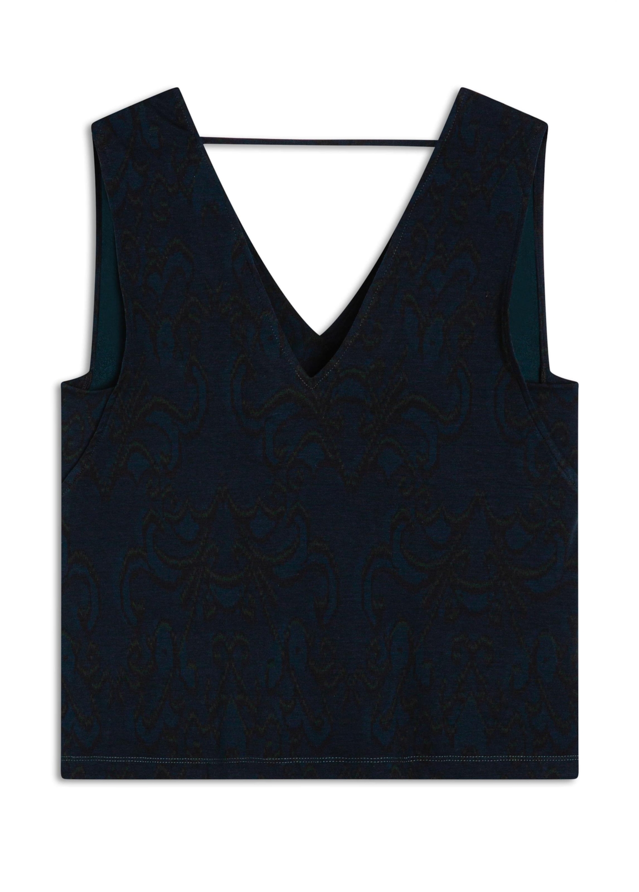 Blusa Ikat Neckline Shirt Padrao 5
