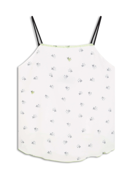 Blusa Insect Sleeveless Ellus Estampado