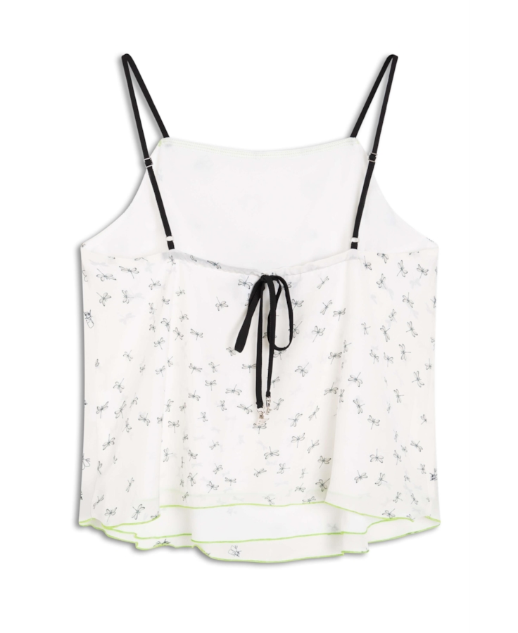 Blusa Insect Sleeveless Ellus Estampado