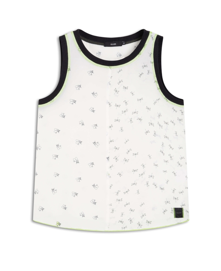 Blusa Insect Sleeveless Estampado