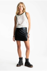 Blusa Insect Sleeveless Estampado