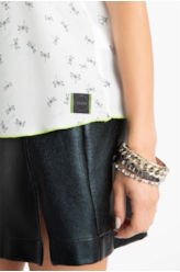 Blusa Insect Sleeveless Estampado