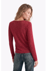 Blusa Jackie Dondo Long Vinho