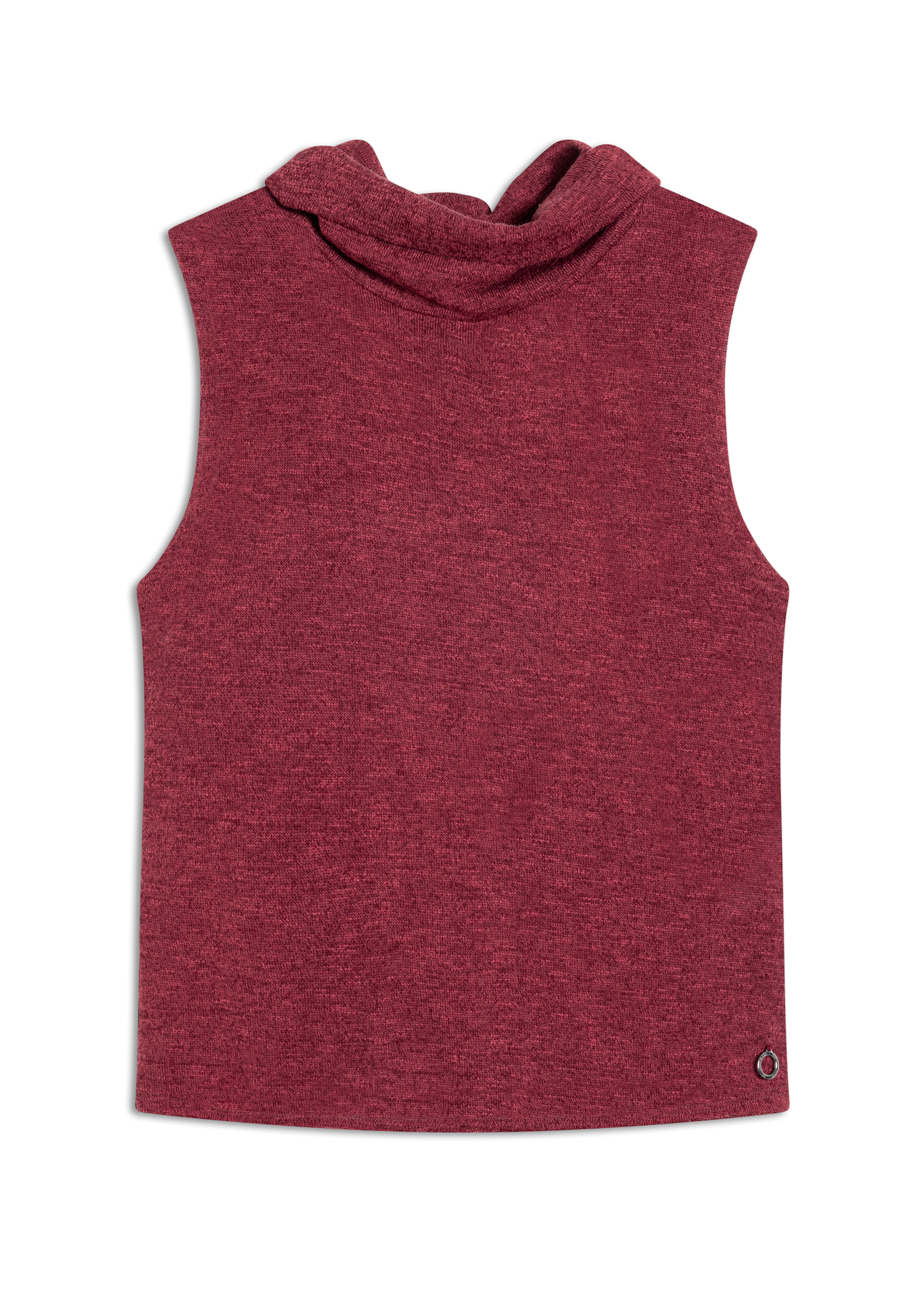 Blusa Jackie High Collar Sleevless Vinho