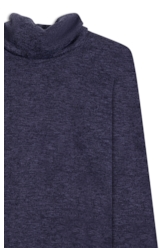Blusa Jackie High Neck Sweater Dark Navy