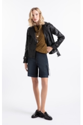 Blusa Jackie High Neck Sweater Verde Militar