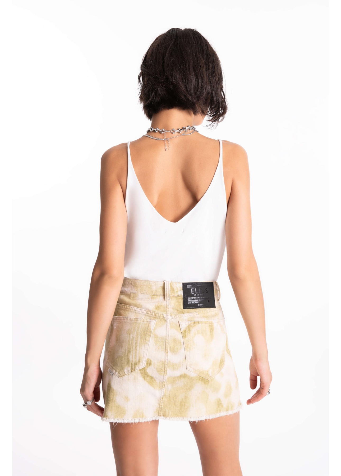 Blusa Jersey  Hearts Knit Branco