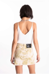 Blusa Jersey  Hearts Knit Branco