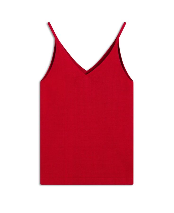 Blusa Jersey  Hearts Knit Vermelho Vivo