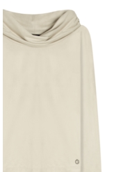 Blusa Jersey Leather Over Collar Sandy