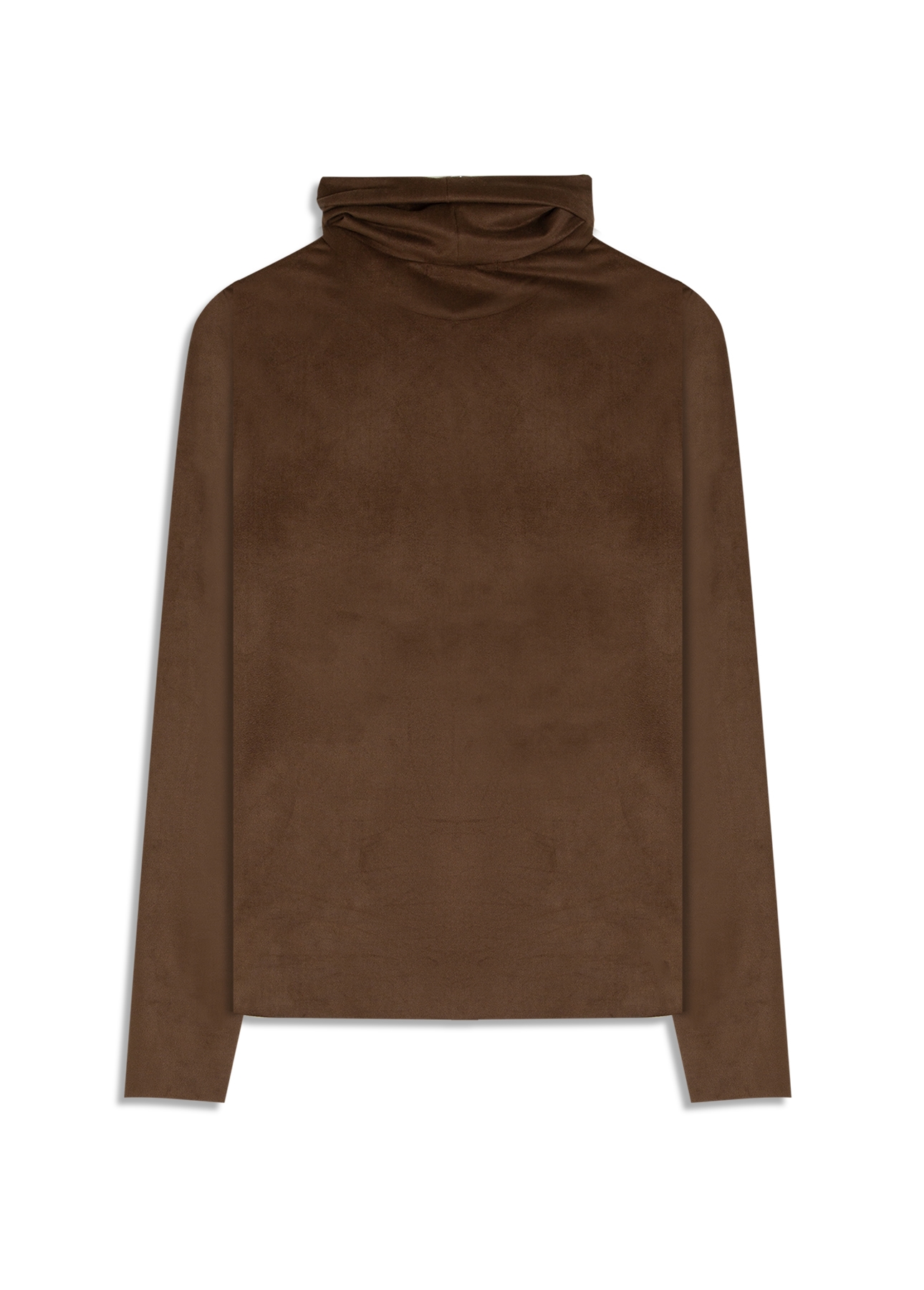 Blusa Jersey Leather Turtlle Marrom