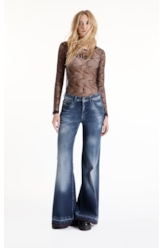 Blusa Lace Gothic Ellus Preto