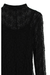 Blusa Lários Round Neck Preto