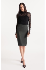 Blusa Lários Round Neck Preto
