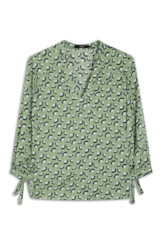 Blusa Leque Sleeve Shirt Padrao 1