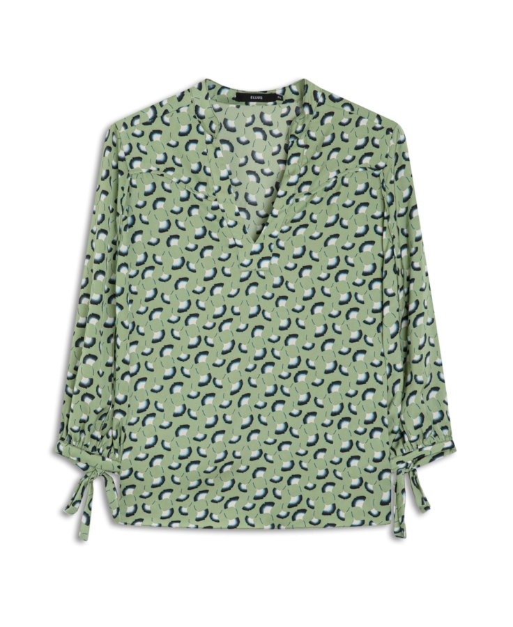 Blusa Leque Sleeve Shirt Padrao 1