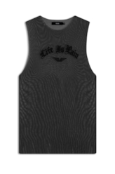 Blusa Life Is Pain Ellus Preto