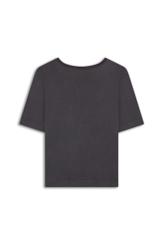 Blusa Light Rib Eagle Loose Plumbo