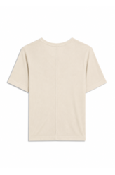 Blusa Light Rib Ellus Classic Slim Dec v Gelo