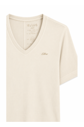 Blusa Light Rib Ellus Classic Slim Dec v Gelo