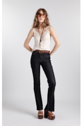 Blusa Light Rib Lace Strappy Sandy