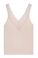 Blusa Light Rib Lace Strappy Sandy