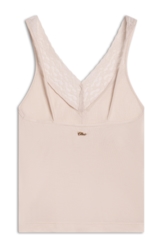 Blusa Light Rib Lace Strappy Sandy