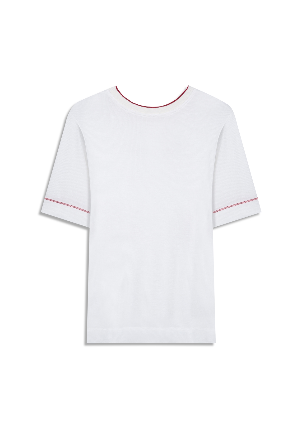 Blusa Light Rib Rebels Choice Boxy Off White