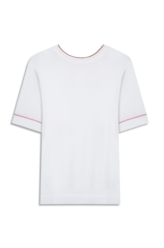 Blusa Light Rib Rebels Choice Boxy Off White