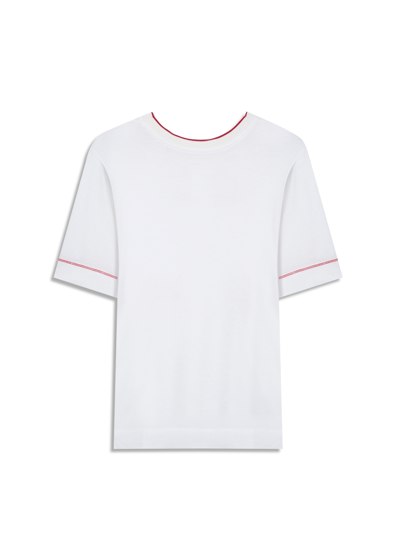 Blusa Light Rib Rebels Choice Boxy Off White