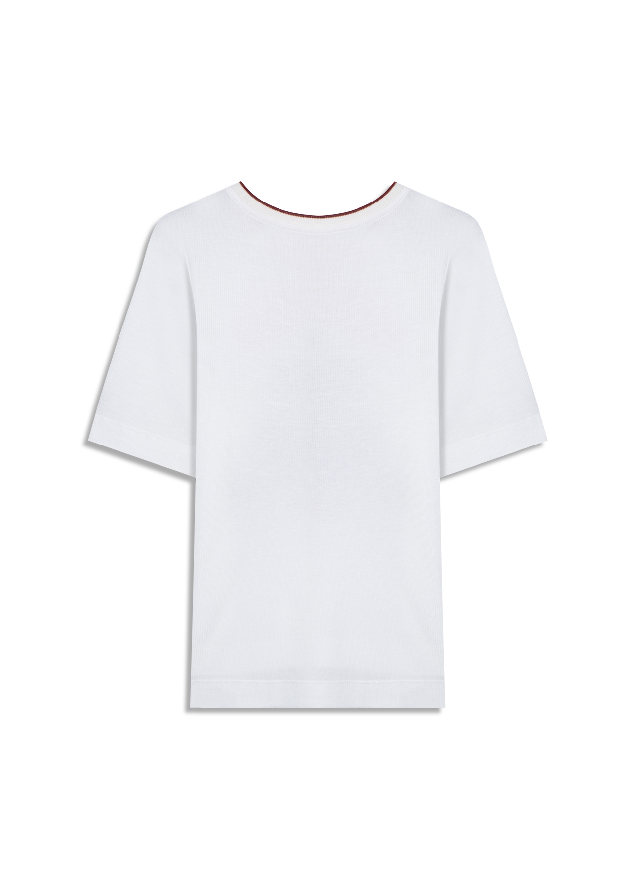 Blusa Light Rib Salt & Cliffs Boxy Off White