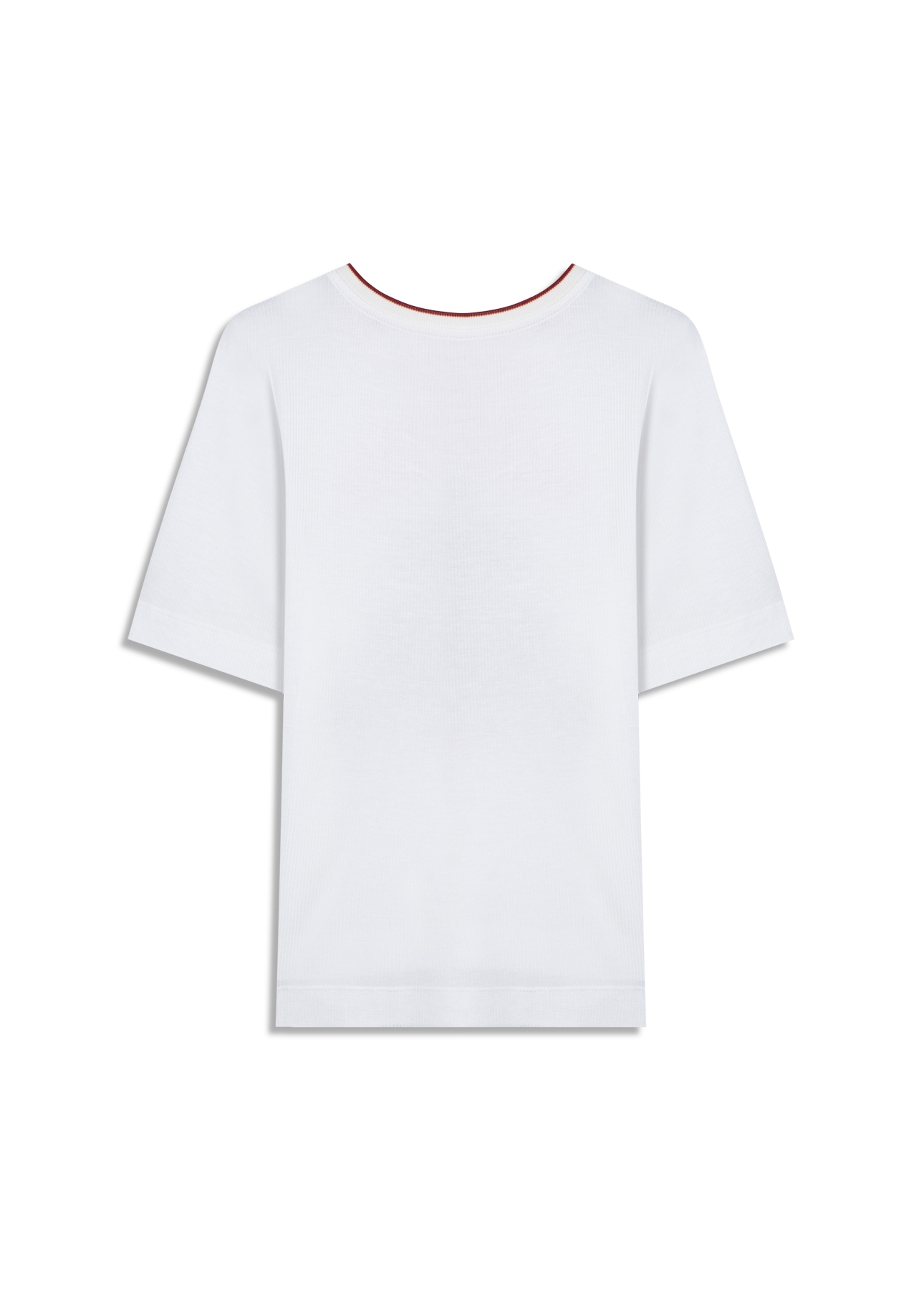 Blusa Light Rib Salt & Cliffs Boxy Off White