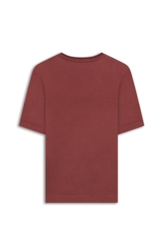 Blusa Light Rib Semirose Bordeaux