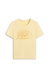 Blusa Linen Fight Onça Amarelo Claro
