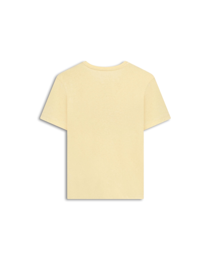 Blusa Linen Fight Onça Amarelo Claro